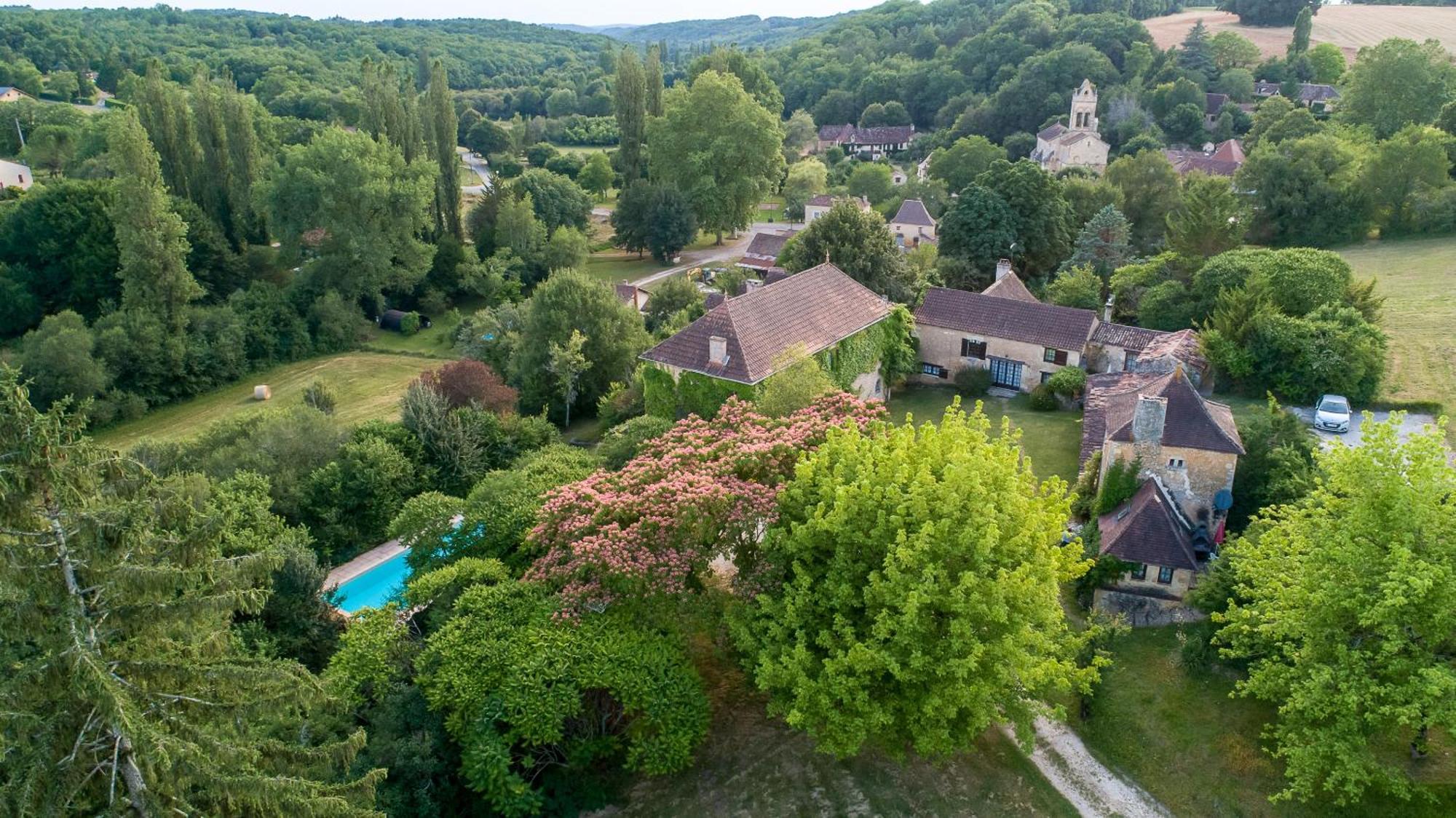 Le Manoir De St Marcel Villa Saint-Marcel-du-Périgord Rom bilde